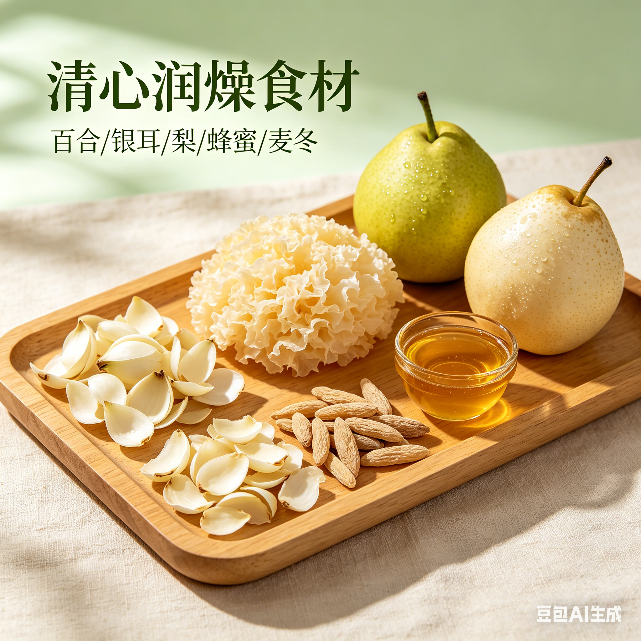 清心润燥食材